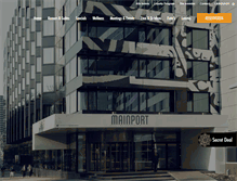 Tablet Screenshot of mainporthotel.com